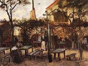 Vincent Van Gogh The Guingette at Montmartre oil on canvas
